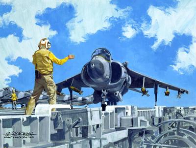 Marine Corps combat art, Global War on Terror: COL H.A. Chenoweth, by COL H. A. Chenoweth