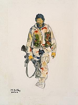 Marine Corps combat art, Global War on Terror: CWO 2 Michael D. Fay, 10, by CWO2 Michael D. Fay