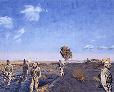 Marine Corps combat art, Global War on Terror: CWO 2 Michael D. Fay, 18, by CWO2 Michael D. Fay