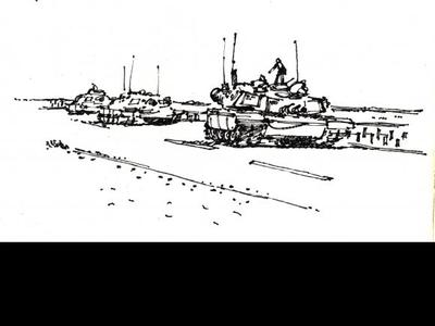 Marine Corps combat art, Global War on Terror: Jack Carrillo, 22, by Sgt. Jack Carrillo