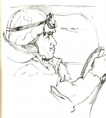 Marine Corps combat art, Global War on Terror: Jack Carrillo, 26, by Sgt. Jack Carrillo