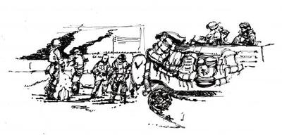 Marine Corps combat art, Global War on Terror: Jack Carrillo, 27, by Sgt. Jack Carrillo