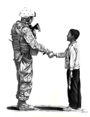 Marine Corps combat art, Global War on Terror: Michael Petersheim, by Michael Petersheim