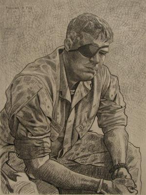 Marine Corps combat art, Global War on Terror: Michael Fay, 2, by CWO2 Michael D. Fay