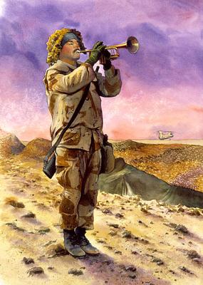 Marine Corps combat art, Global War on Terror: SGT Charles Grow, by Capt. Charles G. Grow