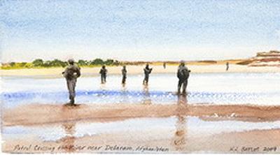 Marine Corps combat art, Global War on Terror: S Sgt Kristopher J. Battles, 1, by SSgt Kristopher J. Battles