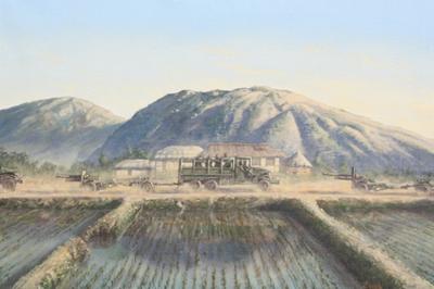 Marine Corps combat art, Korea: Edward F. Zuber, by Edward F. Zuber
