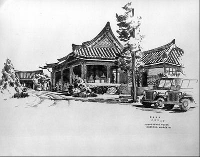 Marine Corps combat art, Korea: Herbert Hahn, 3, by Herbert Hahn
