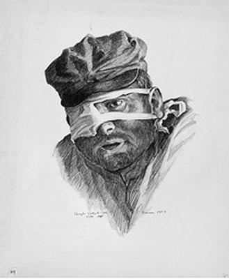 Marine Corps combat art, Korea: Hugh Cabot, 13, by Hugh Cabot