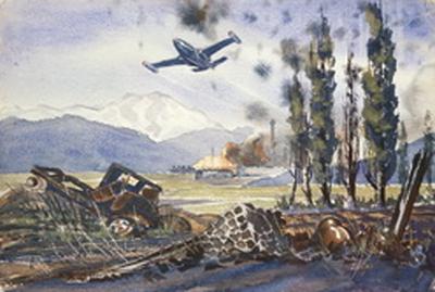 Marine Corps combat art, Korea: Hugh Cabot, 7, by Hugh Cabot