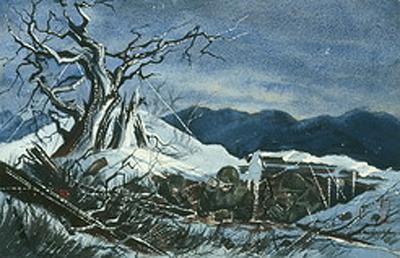 Marine Corps combat art, Korea: Hugh Cabot, 9, by Hugh Cabot