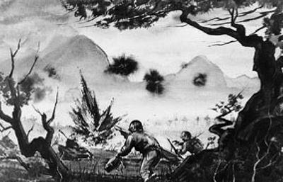 Marine Corps combat art, Korea: Hugh Cabot, 2, by Hugh Cabot