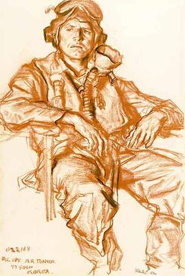 Marine Corps combat art, Korea: Ivor Hele, by Ivor Hele