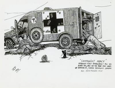 Marine Corps combat art, Korea: John Fenwick, 1, by Sgt. John Fenwick
