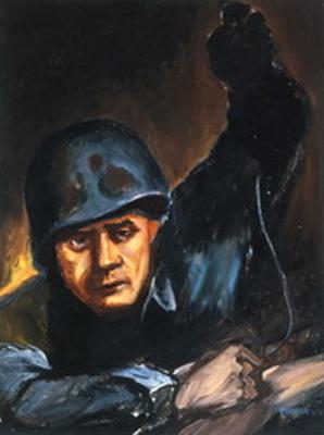 Marine Corps combat art, Korea: Russel Connor, 3, by Russell W. Connor