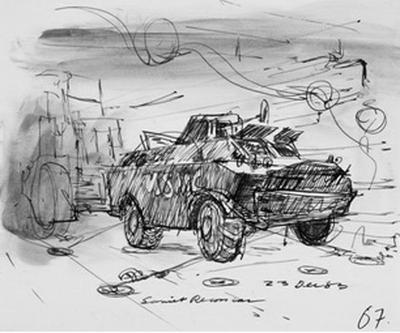 Marine Corps combat art, Second Inter-War Period: Major John T. Dyer, by Major John T. Dyer