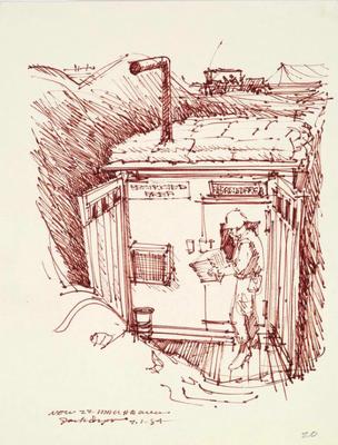 Marine Corps combat art, Second Inter-War Period: Major John T. Dyer, 8, by Major John T. Dyer