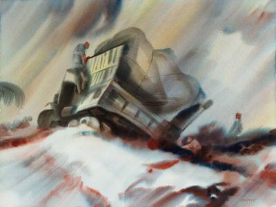 Marine Corps combat art, Vietnam: 1 St Lt Leonard H. Dermott, by 1st Lt. Leonard H. Dermott