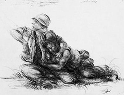 Marine Corps combat art, Vietnam: By 1 St Lt. Benjamin F. Long, 3, by 1st Lt. Benjamin F. Long