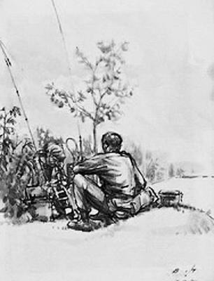 Marine Corps combat art, Vietnam: By 1 St Lt. Benjamin F. Long, 5, by 1st Lt. Benjamin F. Long