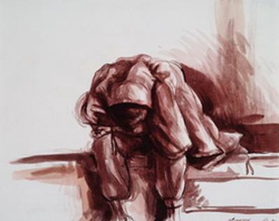 Marine Corps combat art, Vietnam: By 1 St Lt. Benjamin F. Long, 6, by 1st Lt. Benjamin F. Long