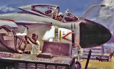 Marine Corps combat art, Vietnam: By Peter Michael Gish, 1, by Col. Peter Michael Gish