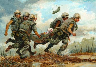 Marine Corps combat art, Vietnam: Charles Waterhouse, by Col. Charles H. Waterhouse