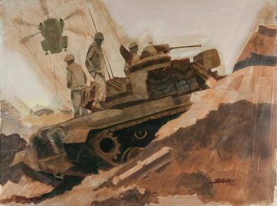 Marine Corps combat art, Vietnam: Corporal James Butcher, 2, by Corporal James Butcher