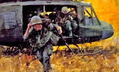 Marine Corps combat art, Vietnam: Howard Terpning, by Howard Terpning