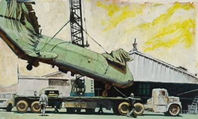 Marine Corps combat art, Vietnam: James Butcher, 1, by Corporal James Butcher