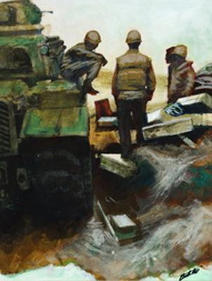 Marine Corps combat art, Vietnam: James Butcher, 2, by Corporal James Butcher