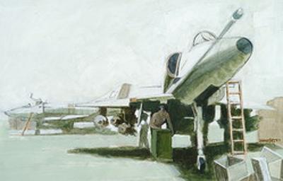 Marine Corps combat art, Vietnam: James Butcher, 4, by Corporal James Butcher