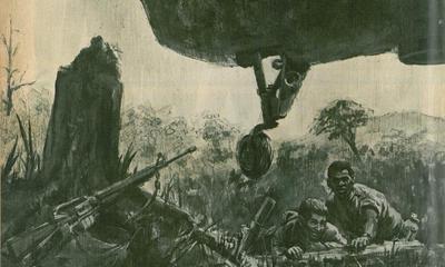 Marine Corps combat art, Vietnam: Mike Leahy P, 5, by A. Michael Leahy