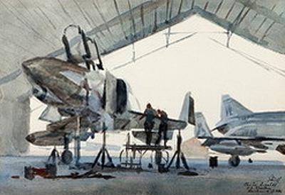 Marine Corps combat art, Vietnam: Nickolas Solovioff, 1, by Nickolas Solovioff