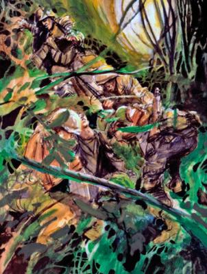 Marine Corps combat art, Vietnam: Richard Yaco, by Sgt. Richard L. Yaco