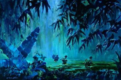 Marine Corps combat art, Vietnam: Roger Blum, by Roger Blum