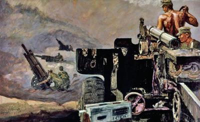 Marine Corps combat art, Vietnam: Sgt Richard L Yaco, by Sgt. Richard L. Yaco