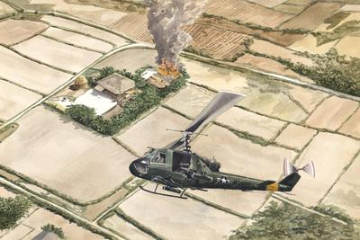 Marine Corps combat art, Vietnam: W.W.Shaw, 10, by W. W. Shaw