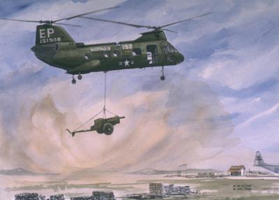 Marine Corps combat art, Vietnam: W.W.Shaw, 5, by W. W. Shaw