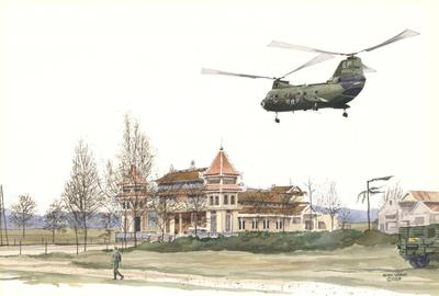 Marine Corps combat art, Vietnam: W.W.Shaw, 8, by W. W. Shaw