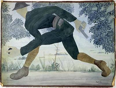 Marine Corps combat art, World War I: 1 St Lt. Claggett Wilson, 1, by 1st Lt. Claggett Wilson