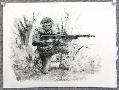 Marine Corps combat art, World War I: Battles, 2, by SSgt Kristopher J. Battles