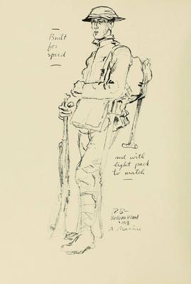 Marine Corps combat art, World War I: Cyrus Leroy Baldridge, by Cyrus Leroy Baldridge