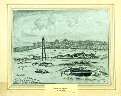 Marine Corps combat art, World War I: Field of Belleau