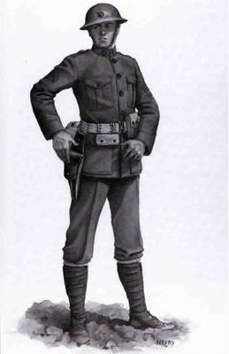 Marine Corps combat art, World War I: Gunny Col Neary, by Col. Donna J. Neary