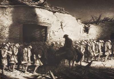 Marine Corps combat art, World War I: Kerr Eby 11., 1, by Kerr Eby