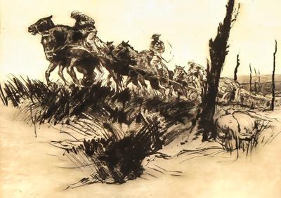 Marine Corps combat art, World War I: Kerr Eby, 34, by Kerr Eby