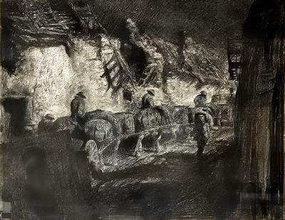 Marine Corps combat art, World War I: Kerr Eby, 35, by Kerr Eby