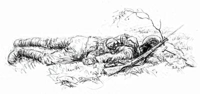 Marine Corps combat art, World War I: Kerr Eby, 36, by Kerr Eby
