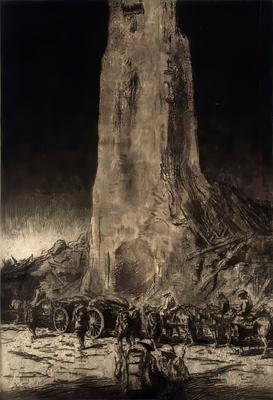 Marine Corps combat art, World War I: Kerr Eby, 42, by Kerr Eby